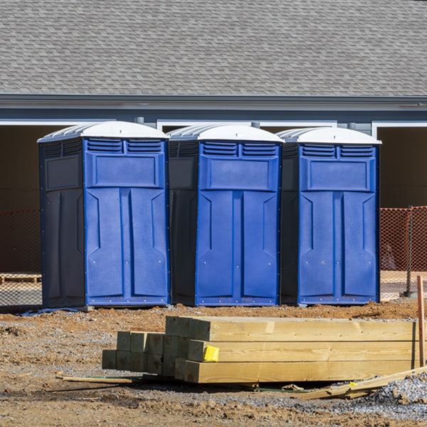 how often are the porta potties cleaned and serviced during a rental period in Shadow Lake WA